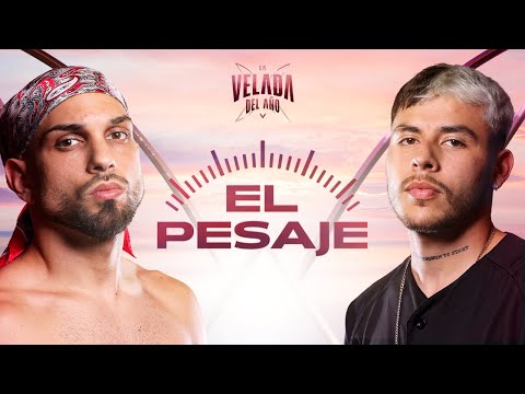 PEREIRA vs RIVALDIOS - EL PESAJE | LA VELADA DEL AÑO V