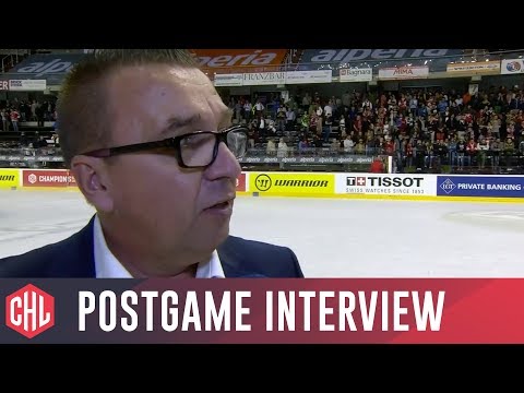 Postgame interviews: HC Bolzano vs IFK Helsinki 4:1