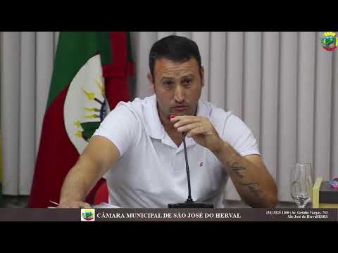 🔴 AO VIVO | Sessão da Câmara de Vereadores de São José do Herval – RS | 16 de Março de 2026
