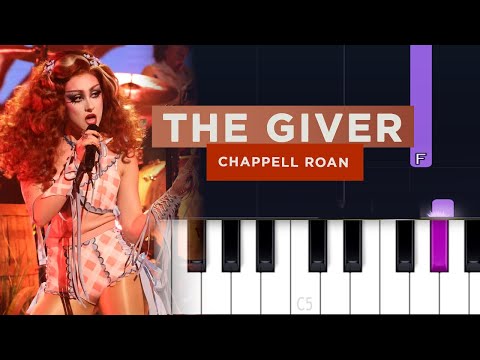 Chappell Roan - The Giver (Piano tutorial)