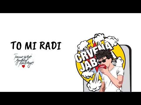 CRVENA JABUKA- TO MI RADI