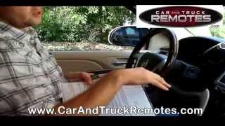 Chevy Impala Replacement Remote Programming 2006 and Up