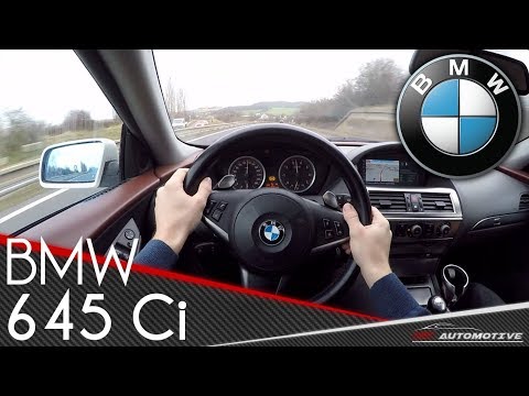 BMW 645 Ci (E63) POV Test Drive + Acceleration 0 - 200 km/h