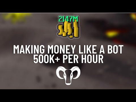 Making Over 500k Per Hour Like A Bot Farm! - Old School Runescape - Money Making Guide 2023