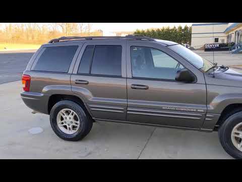 1999 limited jeep Cherokee 4.7L walk-around and startup