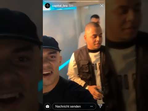 Capital Bra im Studio mit (capo,Nimo,Luciano,Azzi Memo,Krime usw.)
