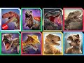 ALL TREXs UNLOCKED!!! (JURASSIC WORLD ALIVE)