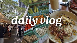 【マニラ駐在】週末Vlog🌿マニラのローカルマーケット＆スーパー巡り🇵🇭
