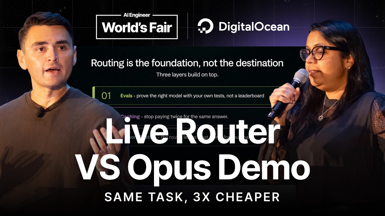 DigitalOcean: Model Routing Beats Benchmarks - AI Engineer