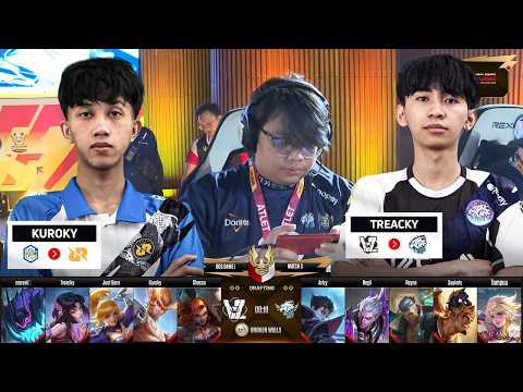 GAMEPLAY RRQ KUROKY & EVOS TREACKY !! VL TEAM VS EVOS HOLY GAME 1