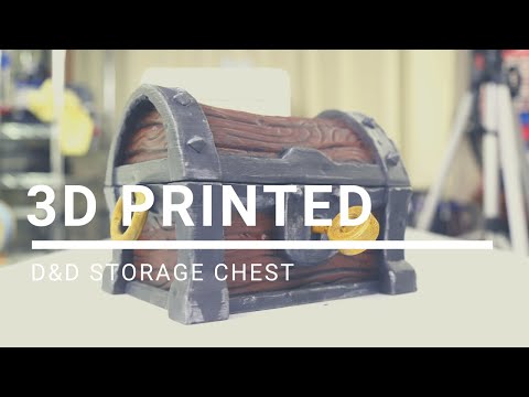 3D Printed: D&D Storage Chest