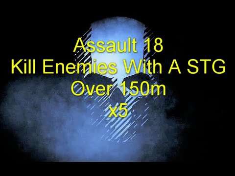 Ghost Recon Breakpoint : Assault Rank 18 : Kill Enemies With A STG Over 150m x5