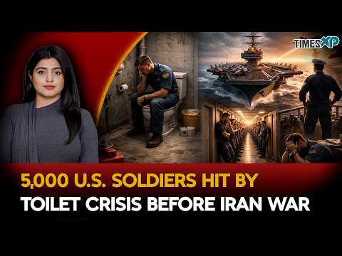 5,000 U.S. Soldiers Face Toilet Crisis Before Iran War| Iran-Israel War| Driti Atri Explains