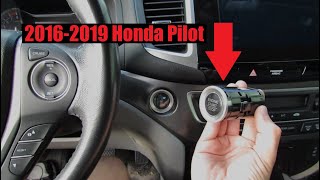 How to Replace Start Stop Button in 2016 2019 Honda Pilot