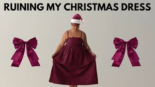 I broke myself...and my dress (a very dramatic take on a sewing misadventure)