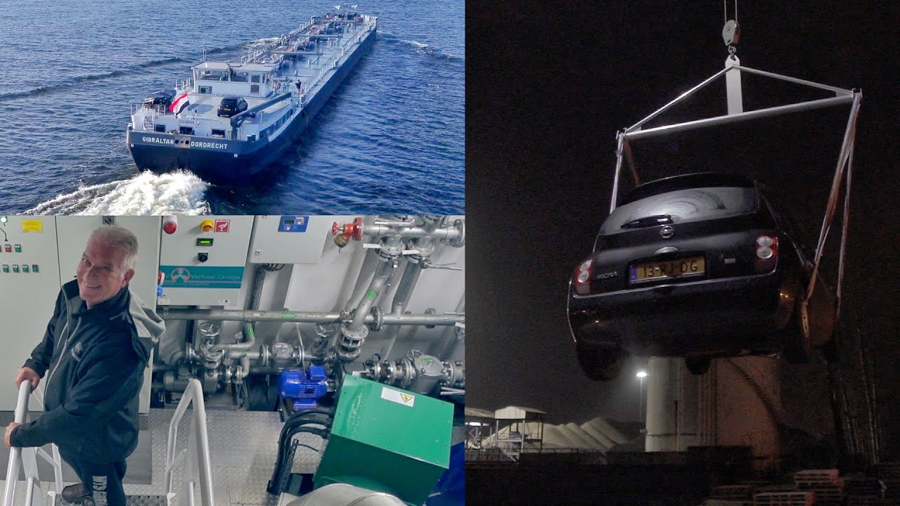 Vlogger Kees onder de indruk van machinekamers tanker Gibraltar
