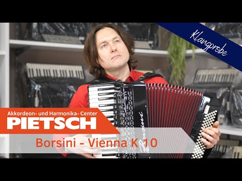 Akkordeon - Borsini Vienna K10 Super Compact - Klangprobe
