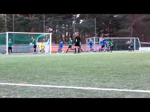 Jeffter setter inn 1-0 mot Tangmoen, 13.10.2012