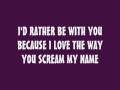 Beyonce be with you lyrics 