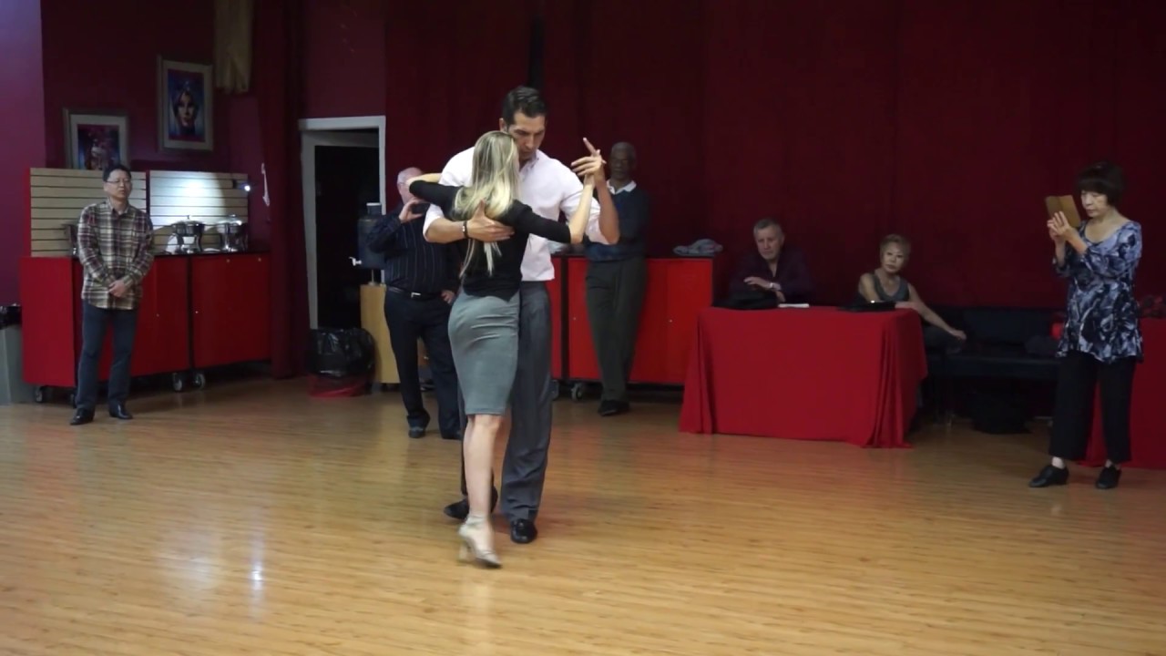 Maxi Copello & Cecilia Vicencio Tango Class Demo 2017 April 7