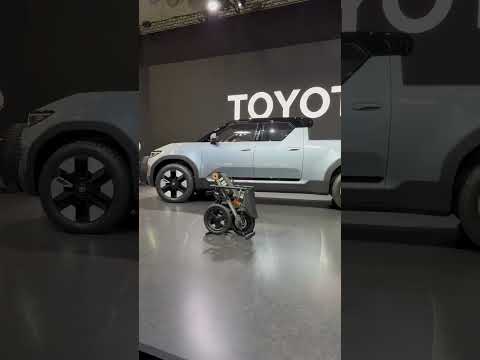 Thumbnail for Toyota’s fully electric EPU ute concept creates a buzz at the Tokyo Mobility Show by Toyota EPU
