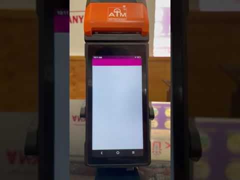 Atm semi-automatic card swipe machine