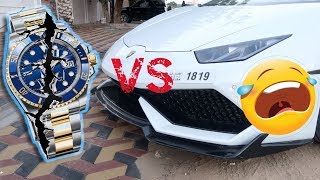 I DESTROYED MY $40,000 ROLEX WITH MY LAMBORGHINI