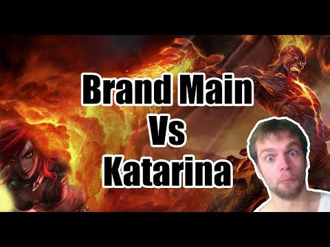 Brand Gameplay Road to Diamond - Brand Vs Katarina - Season 8 (last 3 minuets missing)