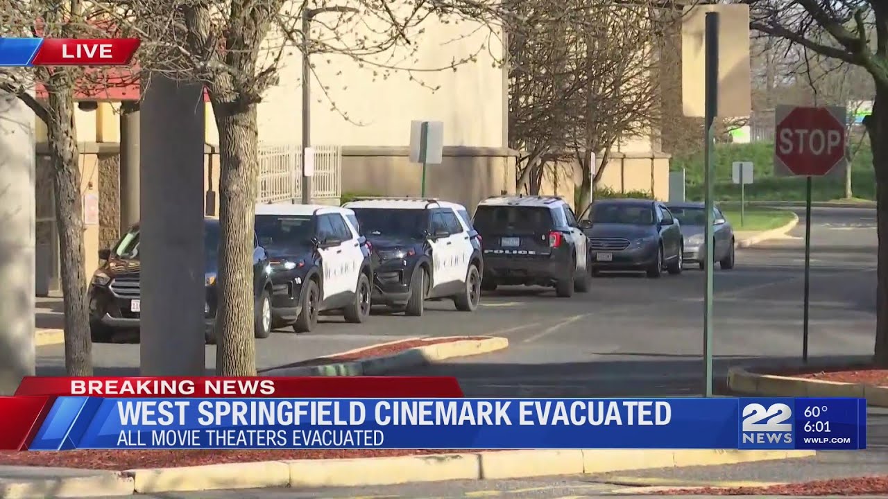 Cinemark movie theater in West Springfield evacuated