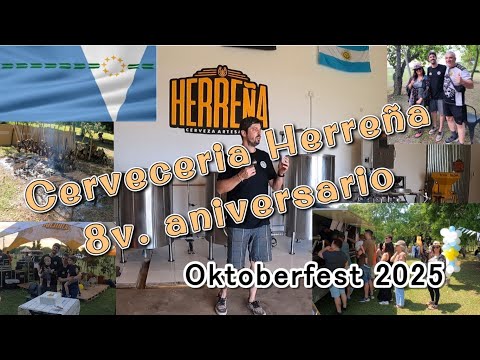 CERVECERIA HERREÑA 8 años, OKTOBERFEST 2025🍻, Herradura, Formosa, Argentina #viral #beer