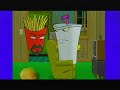 Nicktoons Aqua Teen Hunger Force Up Next Bumper 2014 VERY REAL AND RARE