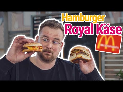 Hamburger Royal Cheese quickly made at home