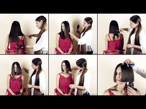 Hair2U - Nikolina Long to Wedge Bob Haircut Preview