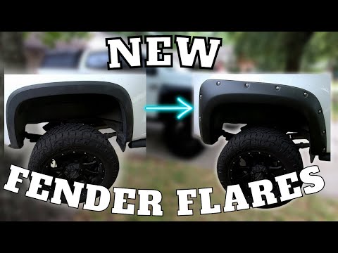 Rough Country Fender Flare Gen 2 Chevy Colorado 15-22