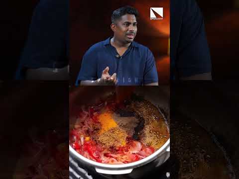 BEEF CURRY RECIPE IN 15 SECONDS | Angry Chef | John Tyson | Interview #shorts