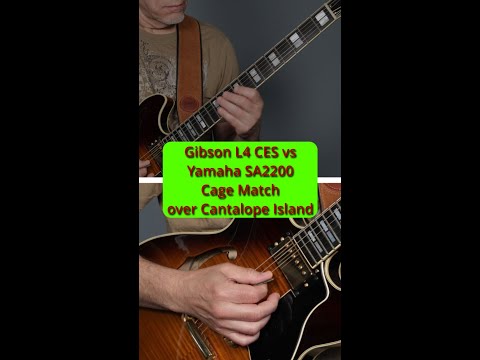 Cantalope Island 1996 Gibson L4CES vs 2016 Yamaha SA2200, which do you like, comment below.
