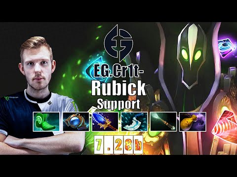 Rubick Support | EG.Cr1t- | 11K MMR INSANE RUBICK PLAY | 7.28b Gameplay Highlights