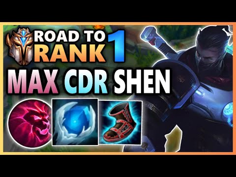 Witness the power of Max CDR Shen (66s ULT CD???) - Road To Rank 1 (#21)