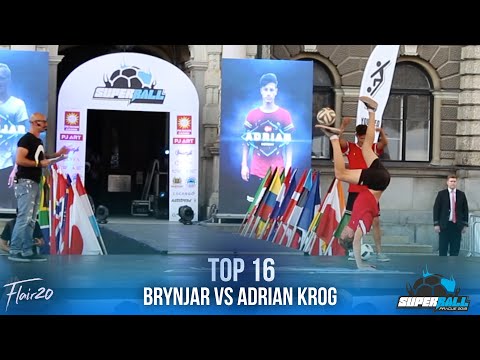 Brynjar v Adrian Krog - Top 16 | Super Ball 2016