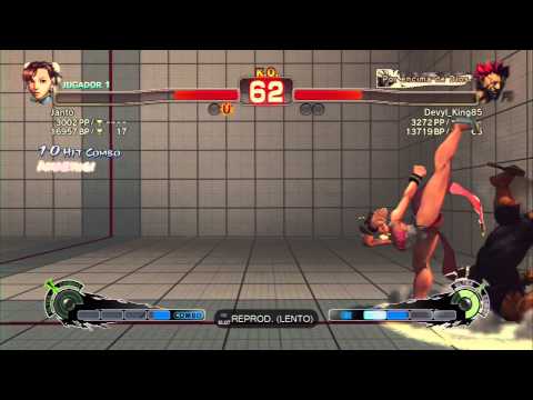 SSF4 AE Janto (CHUN-LI) vs Devyl_king85 (AKUMA)