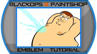 Black Ops 3 - Sexy Peter Griffin Emblem Tutorial
