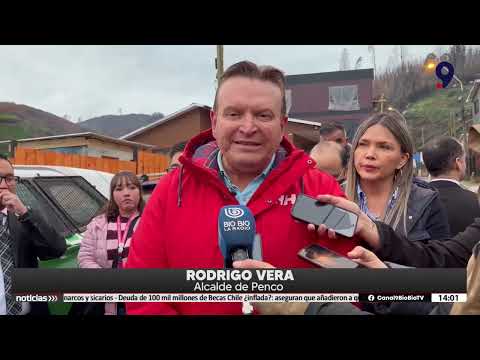 Reposición eléctrica en Penco alcanza el 80%