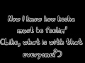I feel like dancin' - All Time Low (LYRICS)