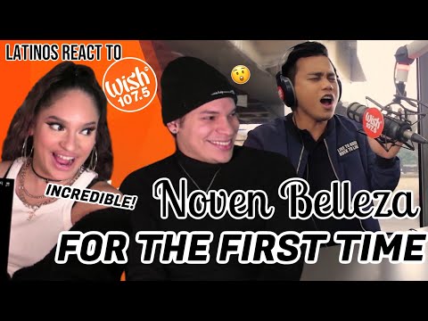 Latinos react to Noven Belleza sings "Tumahan Ka Na" LIVE on Wish 107.5 Bus for the first time