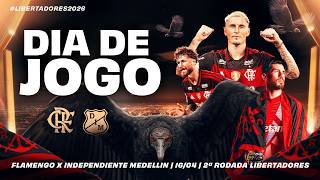🔴 AO VIVO: FLAMENGO x INDEPENDIENTE MEDELLÍN | PRÉ-JOGO + NARRAÇÃO | CONMEBOL LIBERTADORES (16/04)