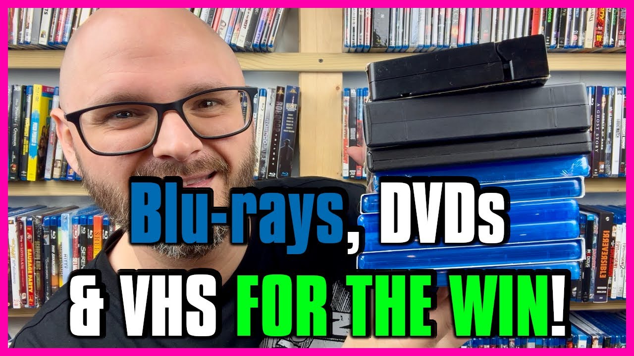 Blu-ray Haul | Well...Blu-ray, DVD, & VHS haul to be specific.
