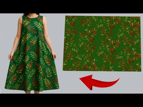 ✂️Only 1 meter fabric and Sew in 10 minutes✂️Even if you are not a tailor then this is for you 📐