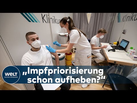 VOR CORONA-IMPFGIPFEL: 23 Prozent Impffortschritt - Einige wollen die Priorisierung im Mai kippen
