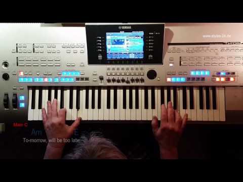 It's Now Or Never - Elvis Presley, Cover mit Titelbezogenem Style, Lyrics und Chords