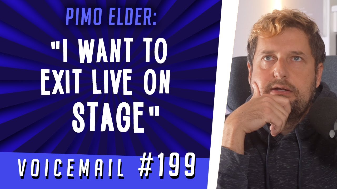 PIMO elder: "I want to exit live on stage"
